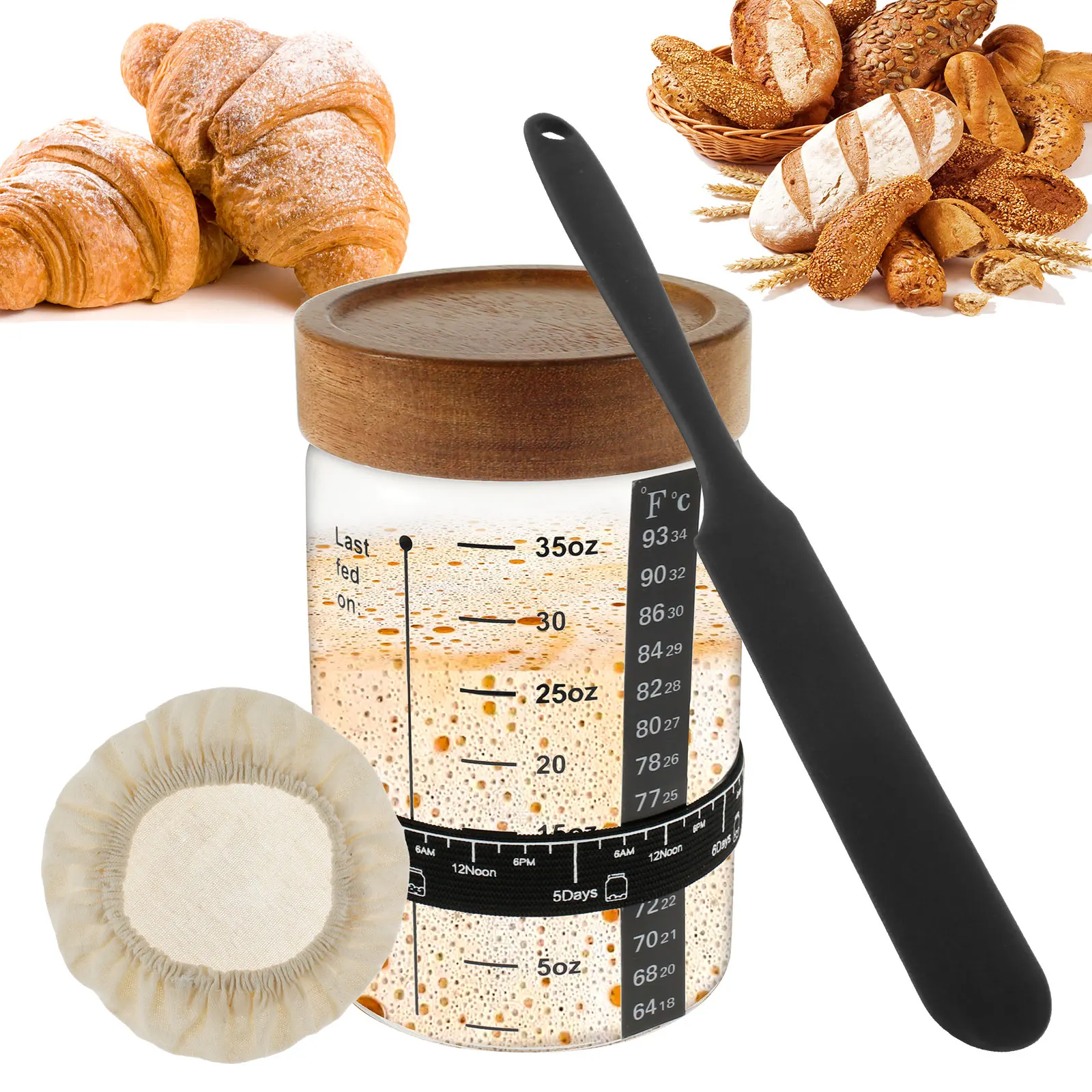 Kitchen Baking Soda - Kit de Fermentación de Masa de