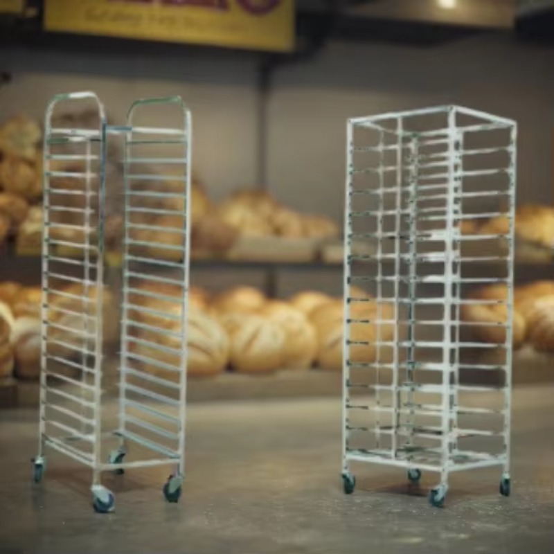 Kitchen Baking Trolley - Carro de enfriamiento comercial de acero