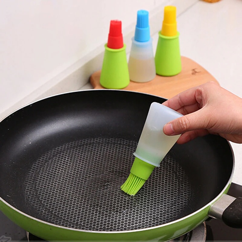 Pastry Brush Silicone - Dispensador de aceite para hornear de