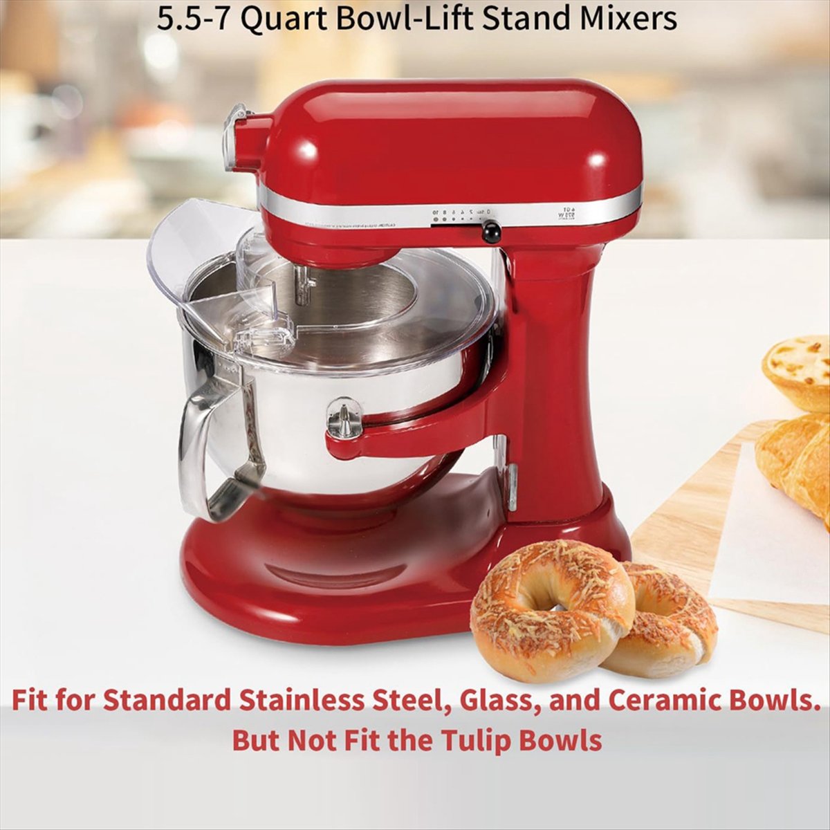 Stand Mixer Bowl - A960U Aug. Protector contra salpicaduras para