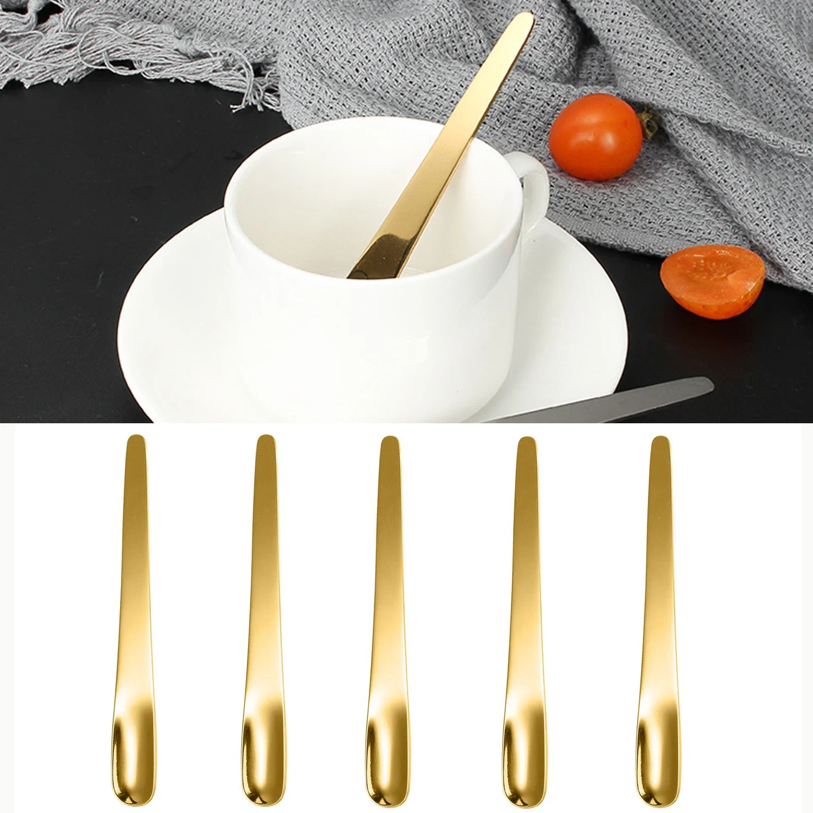 Kitchen Baking Appliances - Cuchara plana de acero inoxidable de