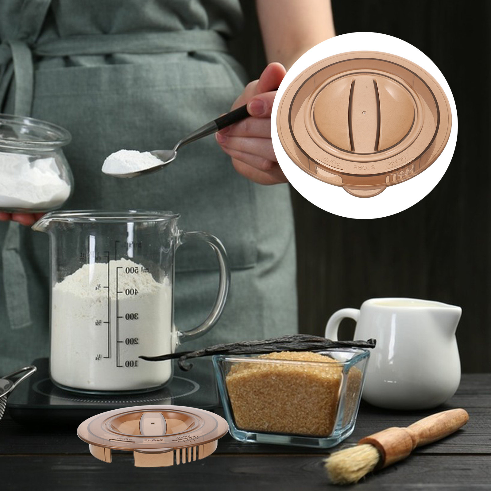 Kitchen Baking Soda - Tapa de repuesto de plástico para