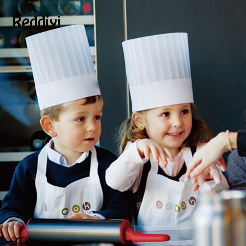 Baking Kitchen For Kids - Gorro de cocina desechable para niños