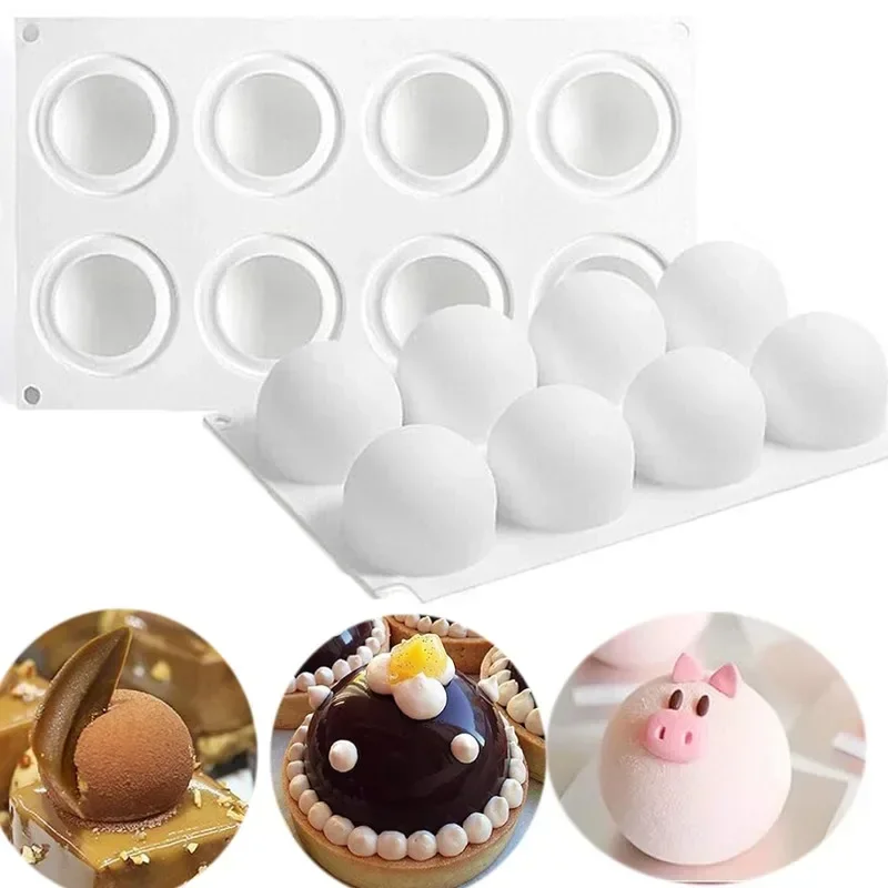 Kitchen Appliances For Baking - Molde de silicona con esfera 3D