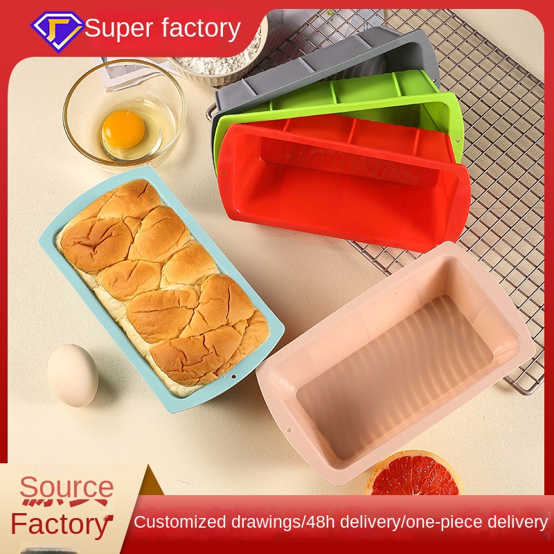 Kitchen Appliances For Baking - Molde Rectangular de silicona para pasteles,