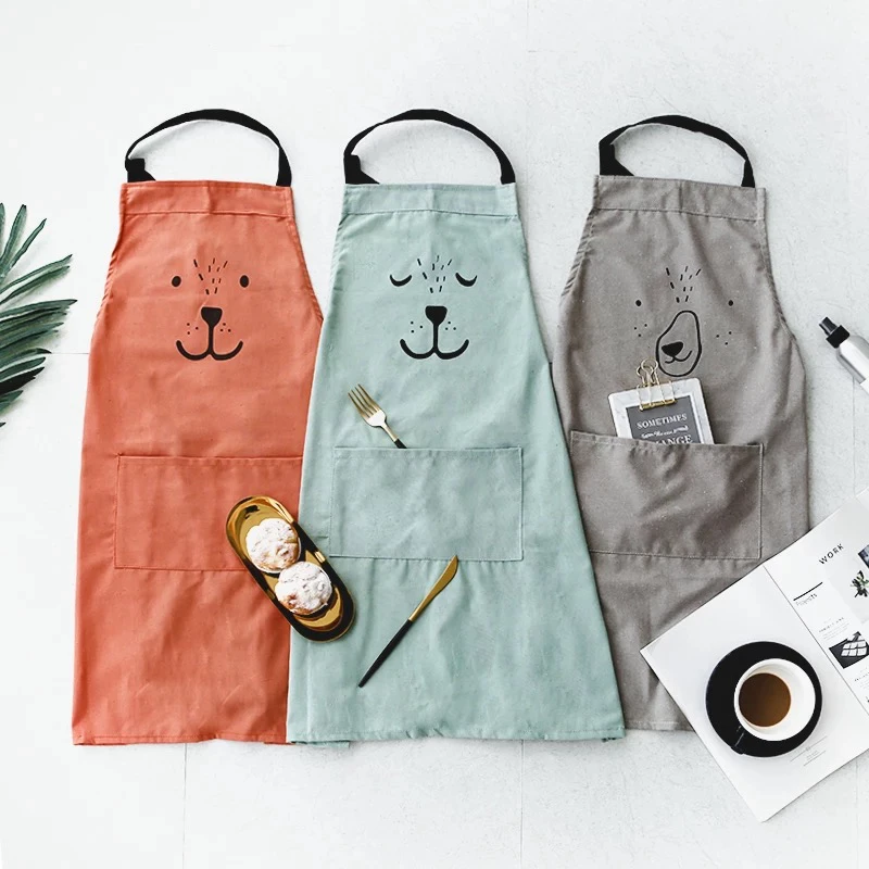 Baking Kitchen For Kids - Delantales de oso de dibujos animados