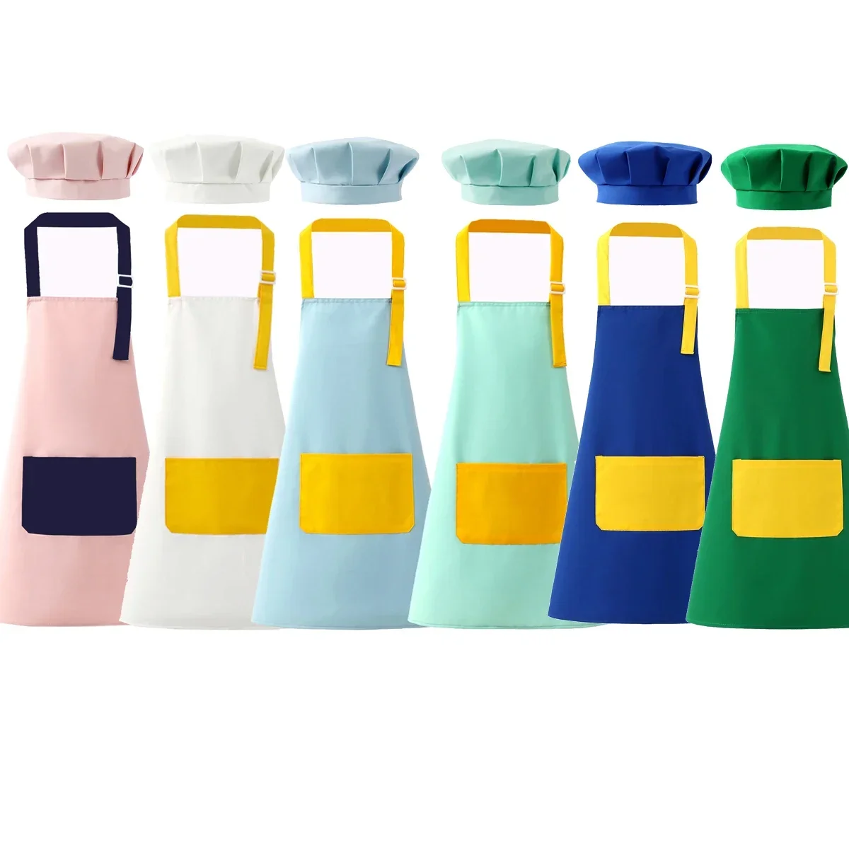 Baking Kitchen For Kids - Juego de delantal y gorro de