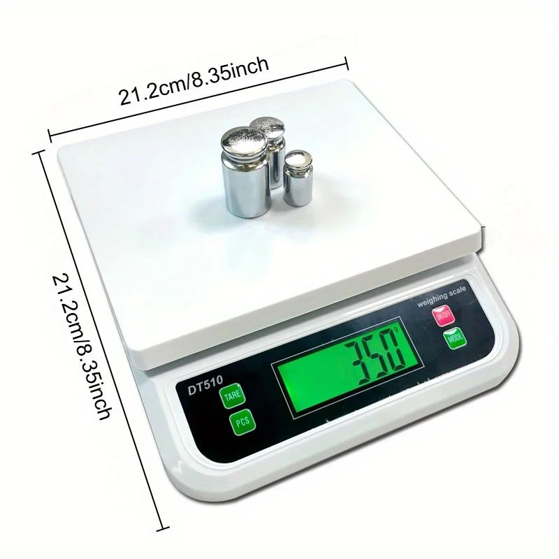 30kg/1g pequeño conteo con pan - Kitchen Baking Scale reseña y precio