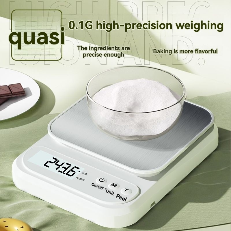 YCOC-Báscula digital compacta  - Kitchen Baking Scale reseña y precio
