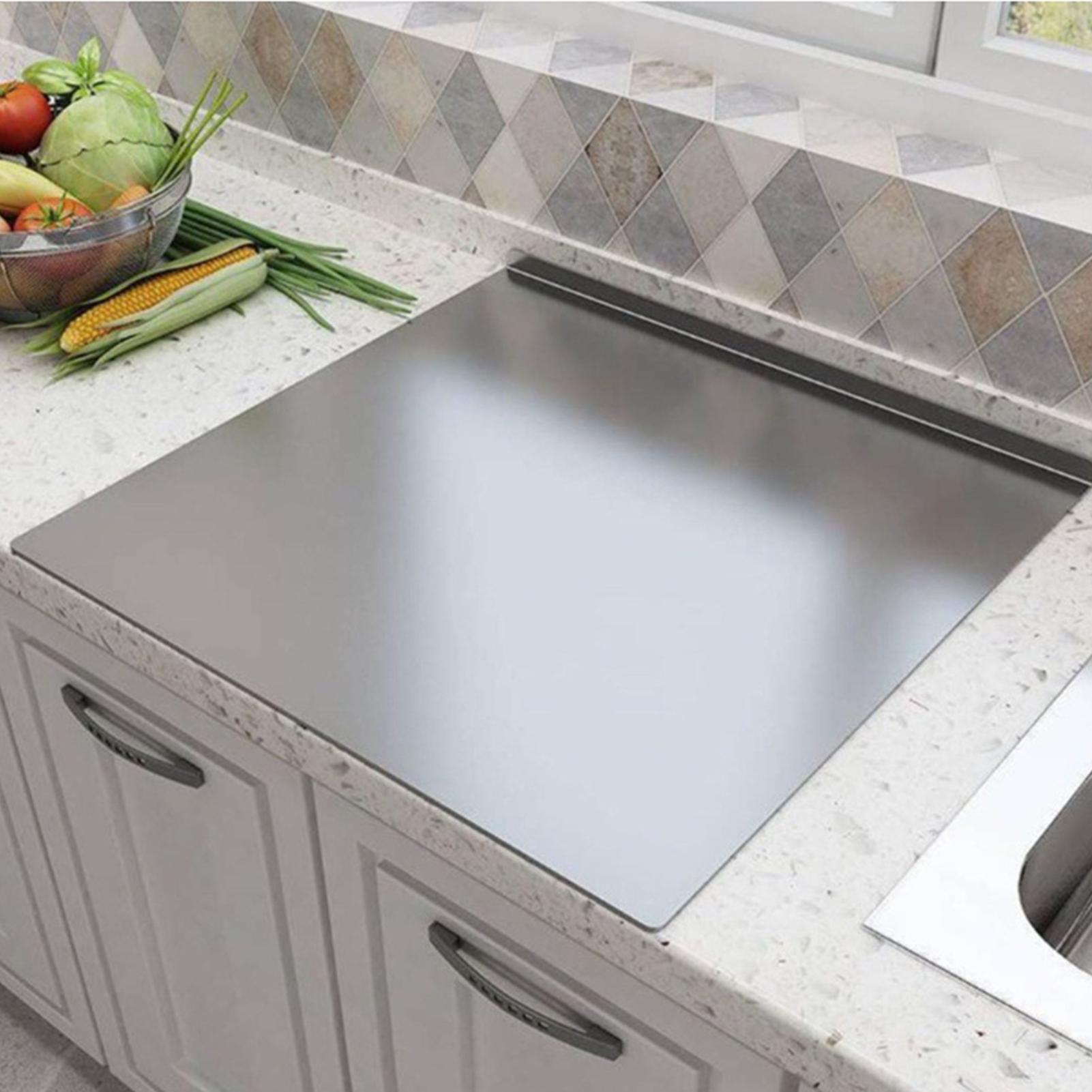 Tabla de Cortar de Acero Inoxi - Kitchen And Baking Tools reseña y precio