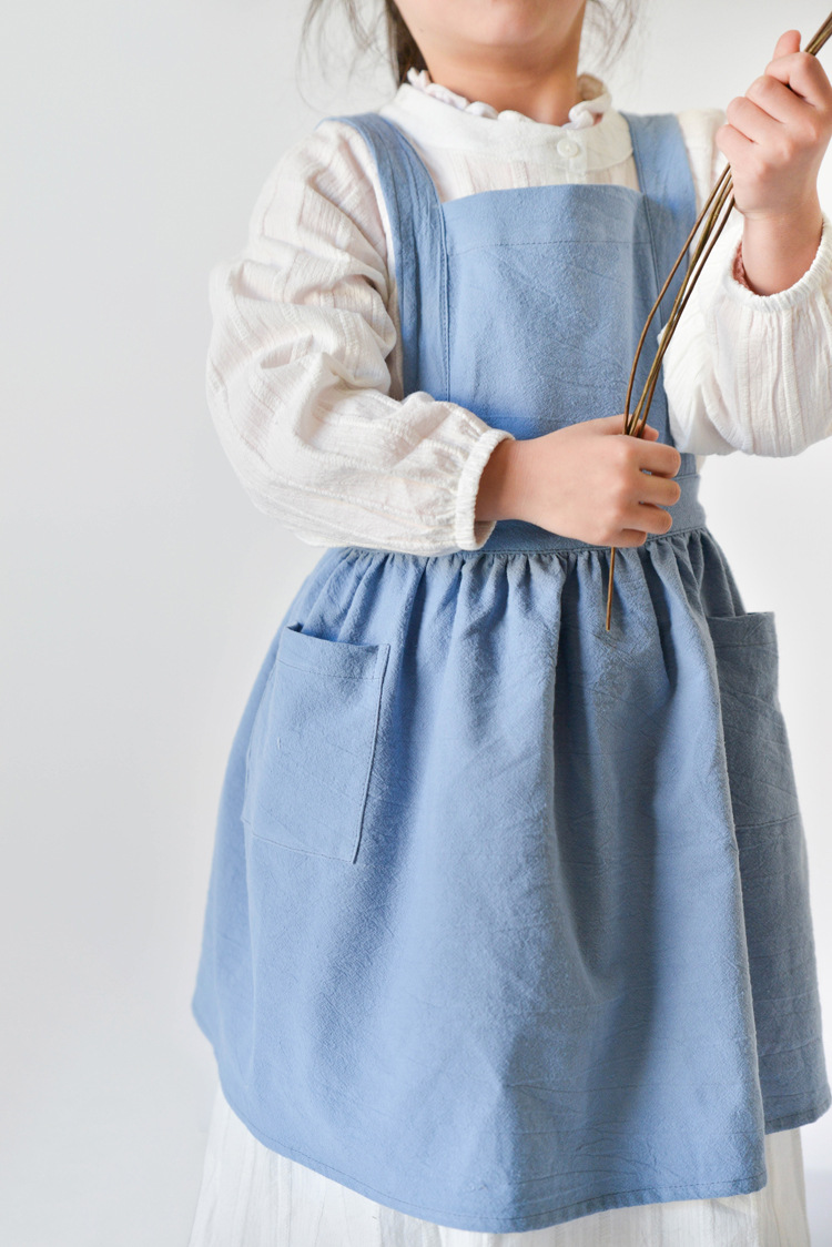 Vestido delantal de algodón pa - Baking Kitchen For Kids reseña y precio
