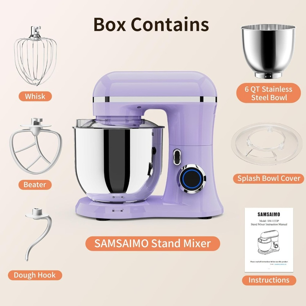 Batidora Eléctrica de Pedestal - Stand Mixer Bowl reseña y precio