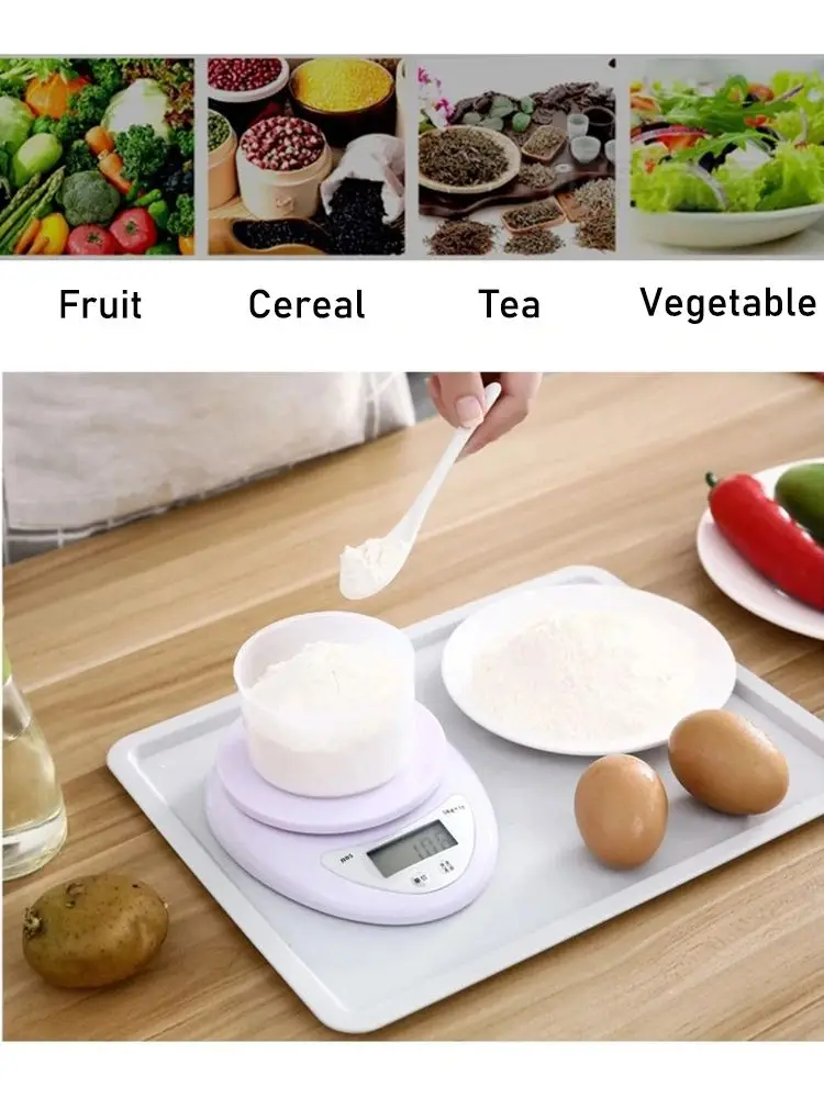 Báscula electrónica portátil d - Kitchen Baking Scale reseña y precio