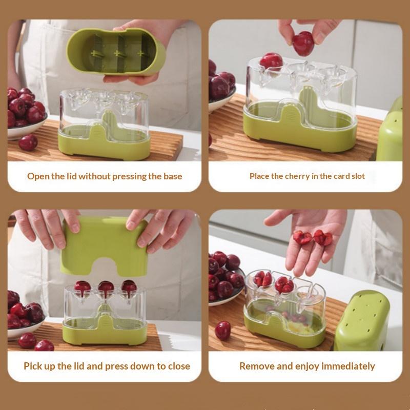 Descorazonador de cerezas y ac - Kitchen And Baking Tools reseña y precio