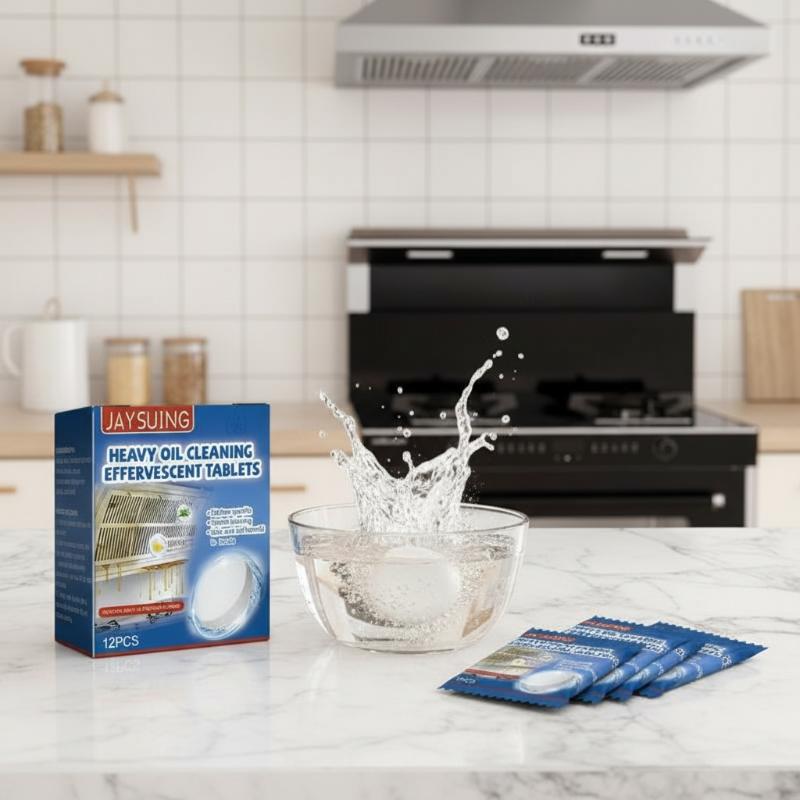 Tabletas de limpieza de grasa  - Kitchen Baking Soda reseña y precio
