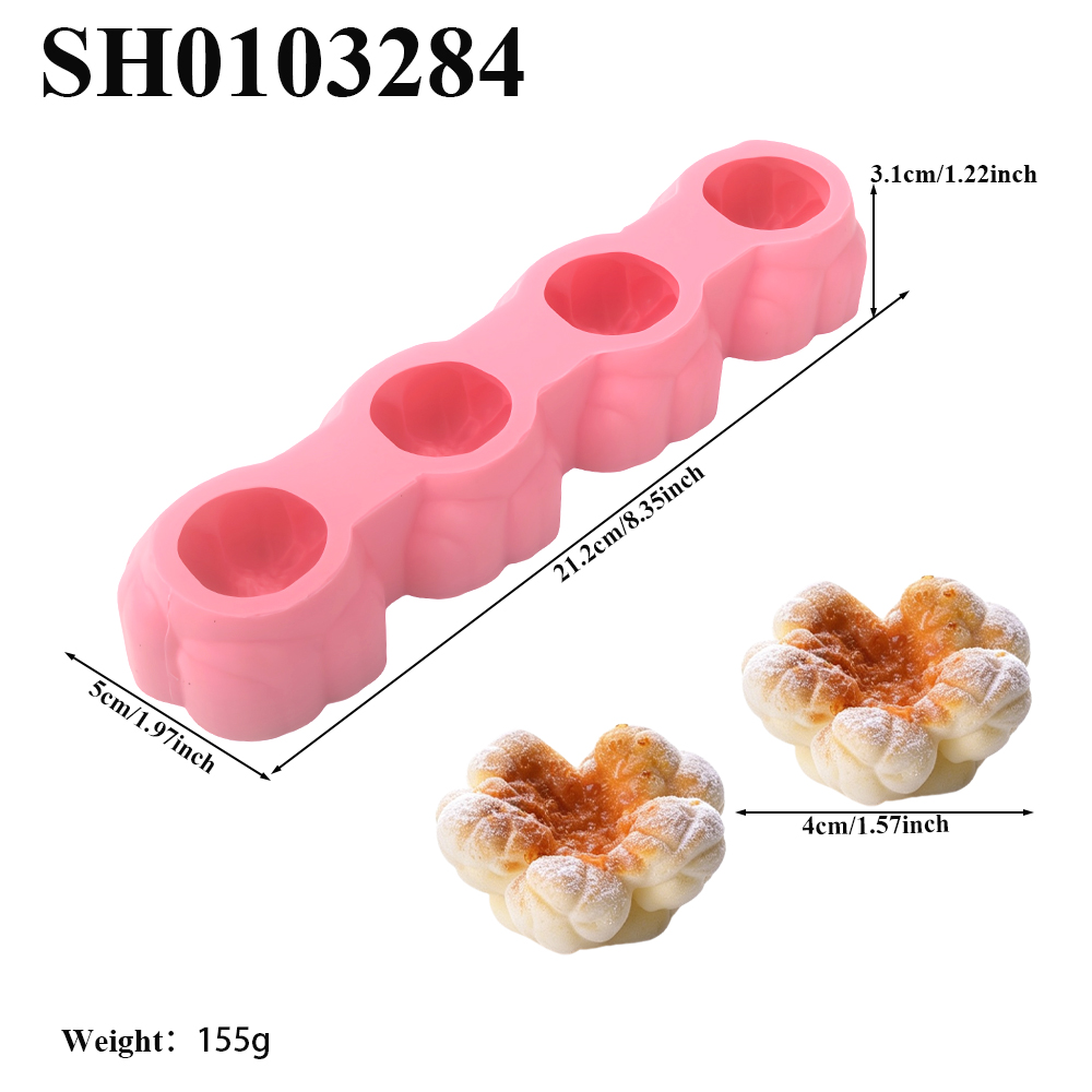 Molde de silicona de 1 o 4 cav - Kitchen Appliances For Baking reseña y precio