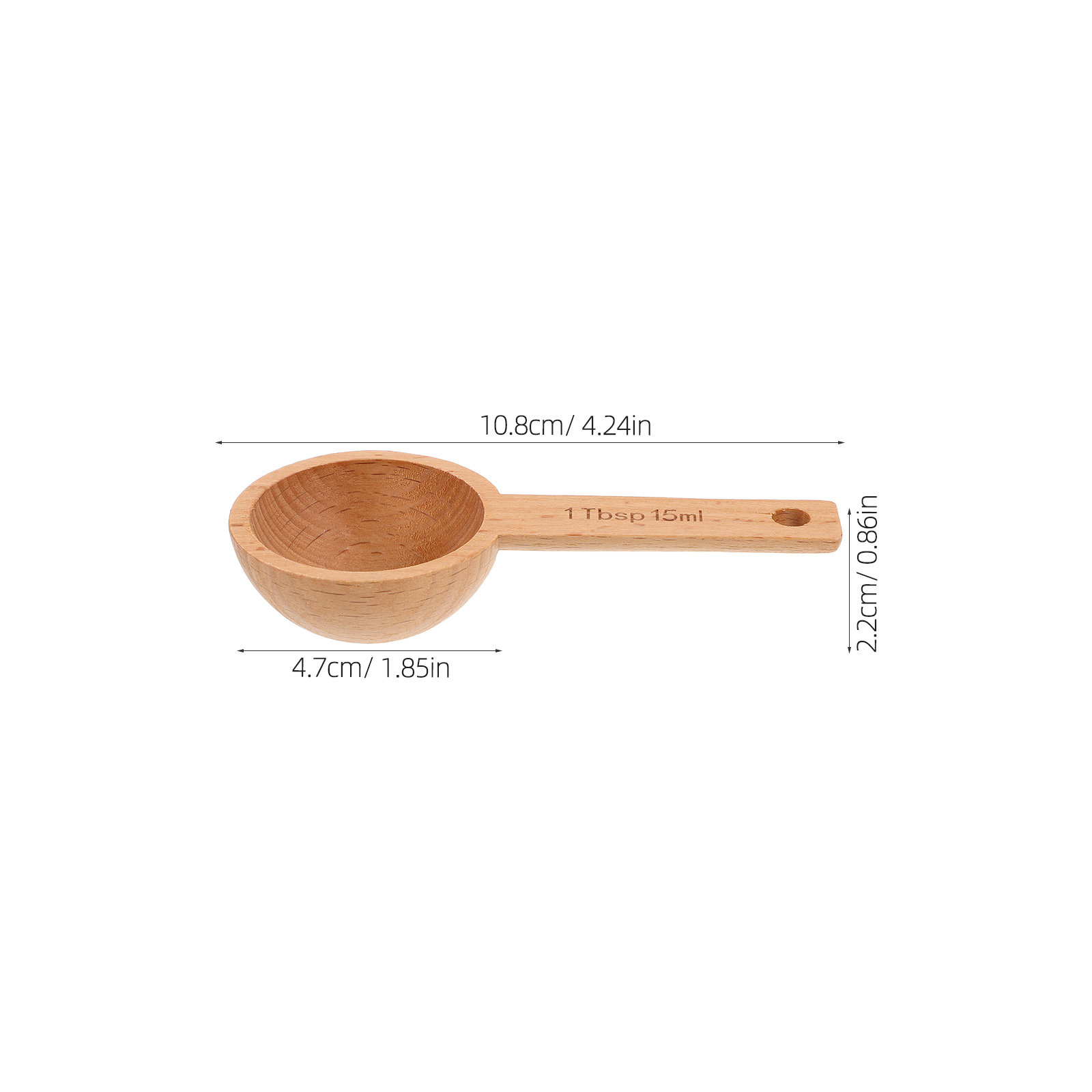 Juego de 4 Cucharas Medidoras  - Kitchen Baking Soda reseña y precio