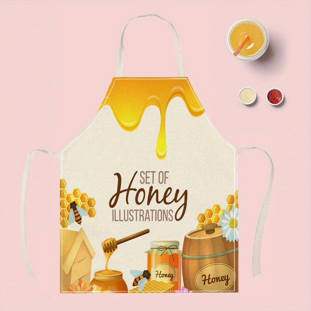 Delantal con diseño de abeja,  - Baking Kitchen Design Ideas reseña y precio