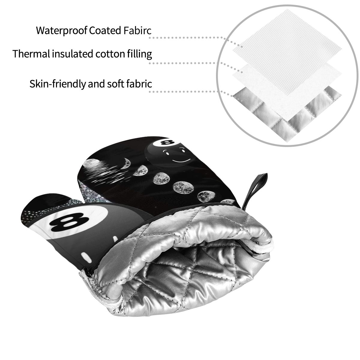 Guantes y protectores de horno - Kitchen Baking Island reseña y precio