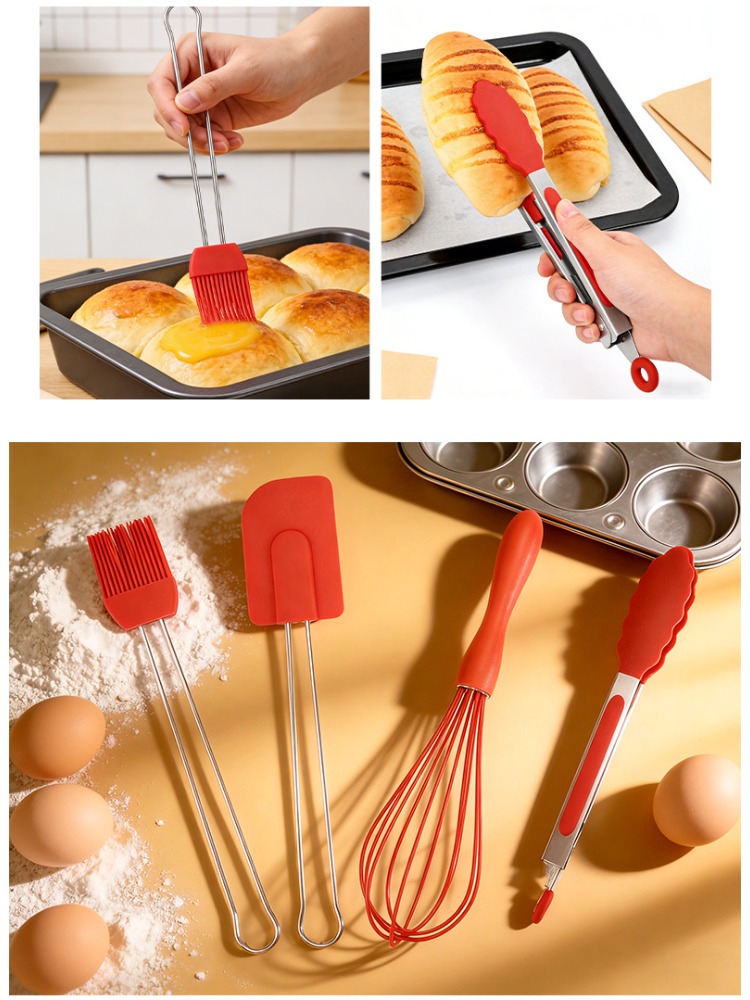 Juego de 5 utensilios de silic - Pastry Brush Silicone reseña y precio