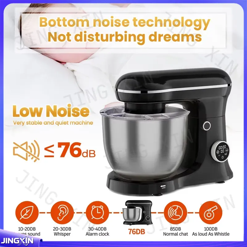 Batidora de pie de 5L, 1500W,  - Stand Mixer Bowl reseña y precio