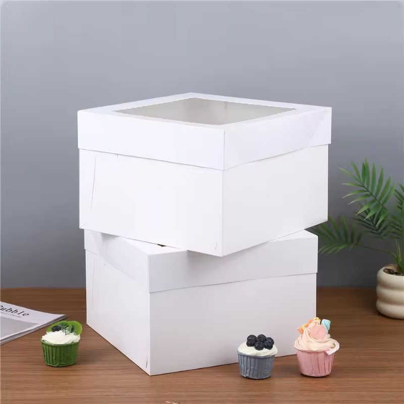 Cajas Blancas para Pastelería  - Kitchen Baking Tools reseña y precio