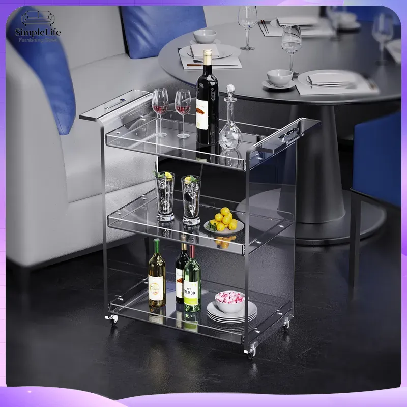 Carrito de Cocina Moderno de 3 - Kitchen Baking Trolley reseña y precio