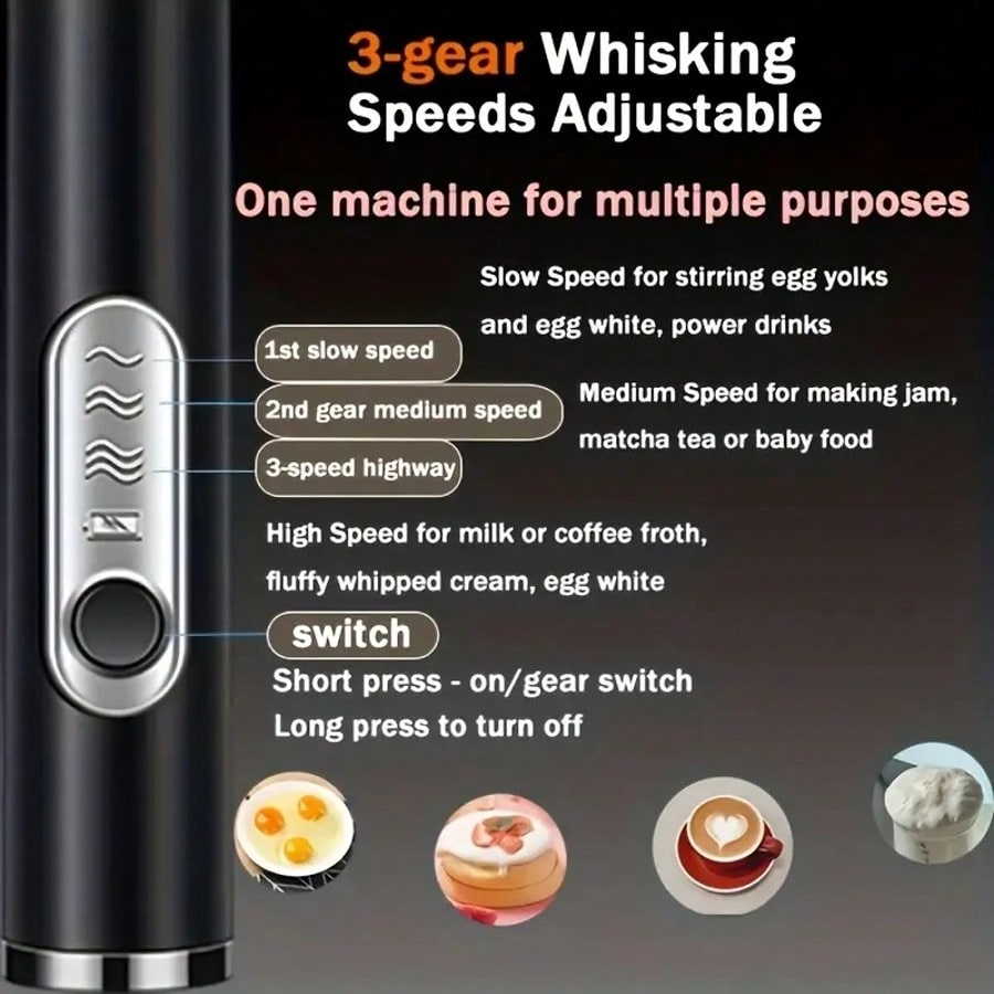 Batidora eléctrica de mano, ba - Kitchen Baking Appliances reseña y precio