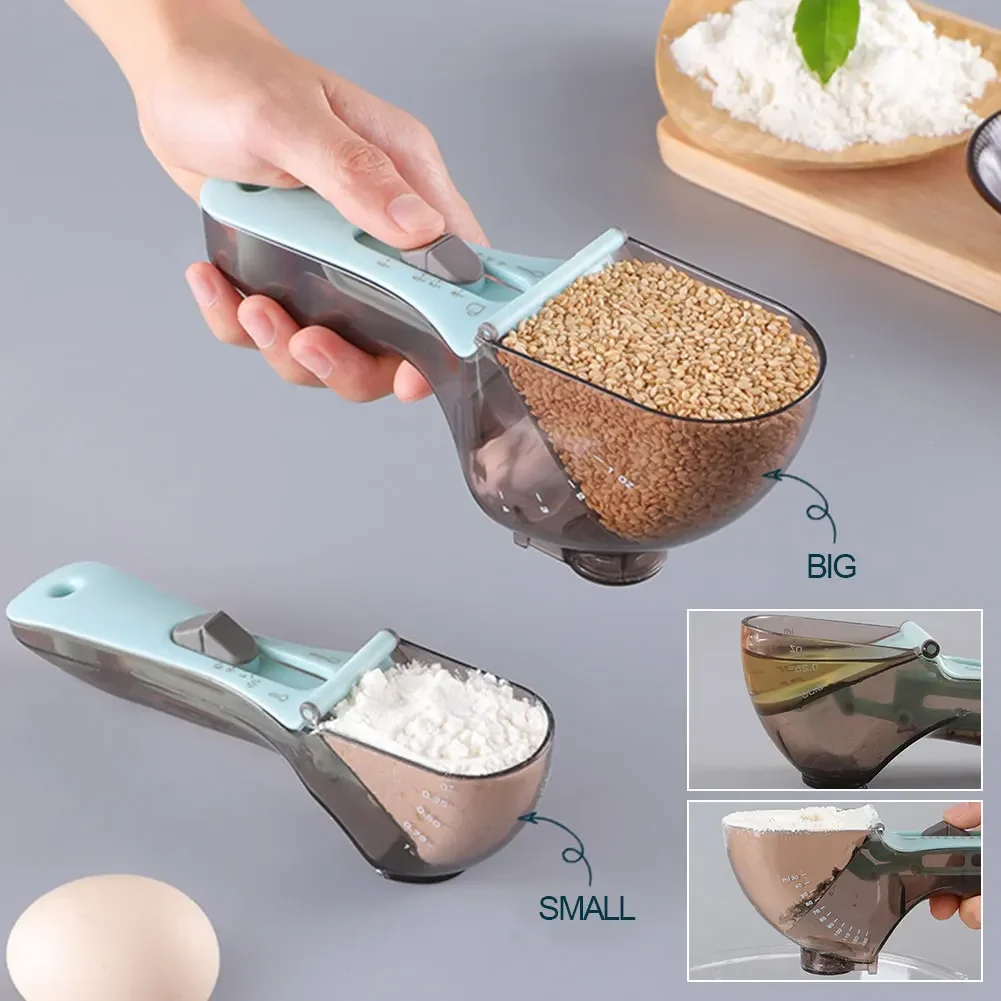 Cuchara medidora ajustable con - Kitchen Baking Scale reseña y precio