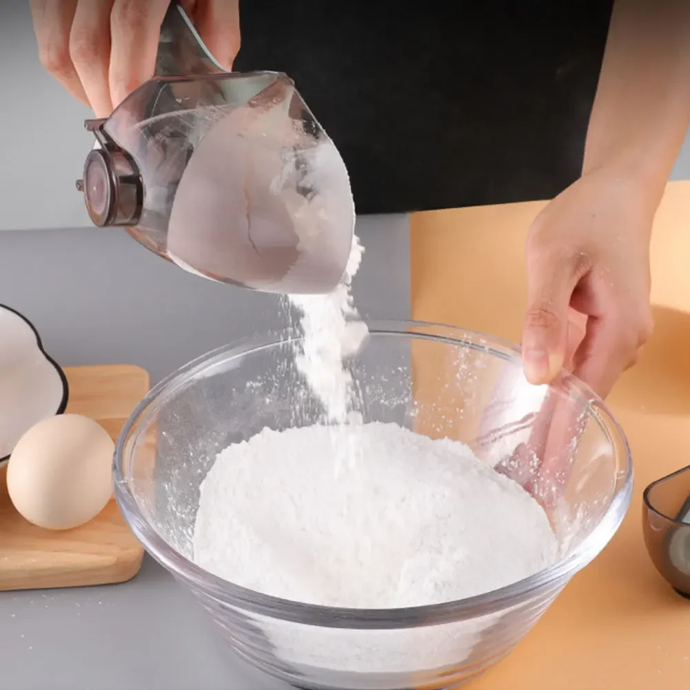 Cuchara medidora ajustable con - Kitchen Baking Scale reseña y precio