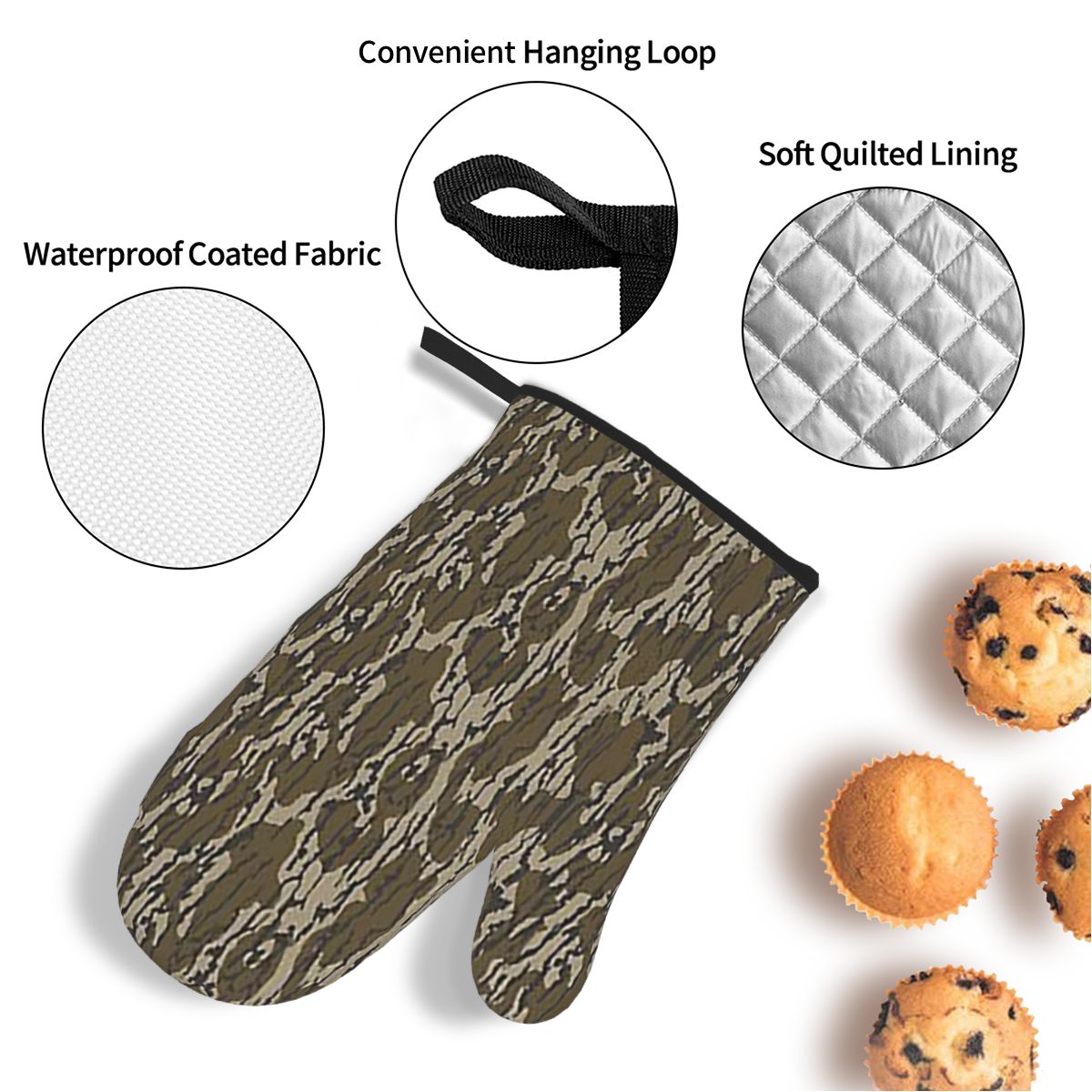 Juego de 4 Guantes y Protector - Kitchen Baking Island reseña y precio