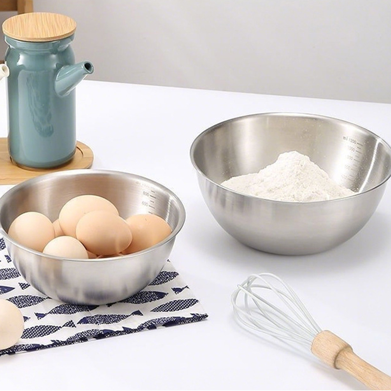 Juego de cuencos de acero inox - Stand Mixer Bowl reseña y precio