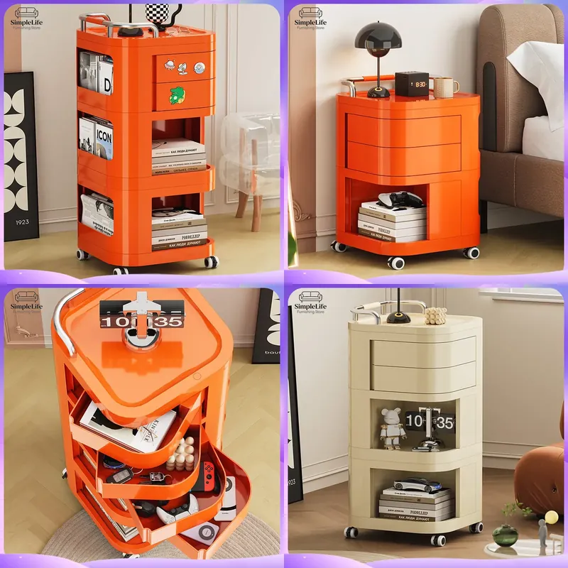 Carrito de Cocina con Ruedas,  - Kitchen Baking Island reseña y precio