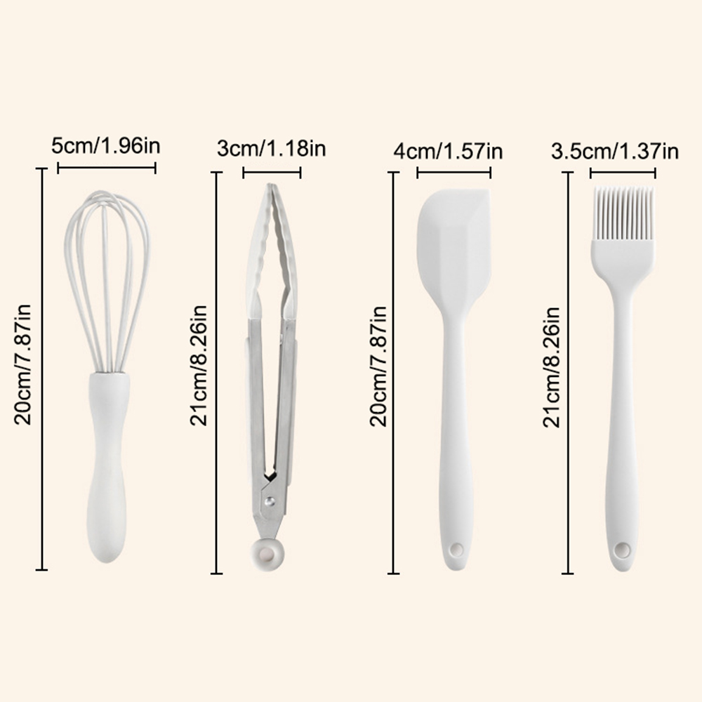 Mini raspador de silicona blan - Pastry Brush Silicone reseña y precio