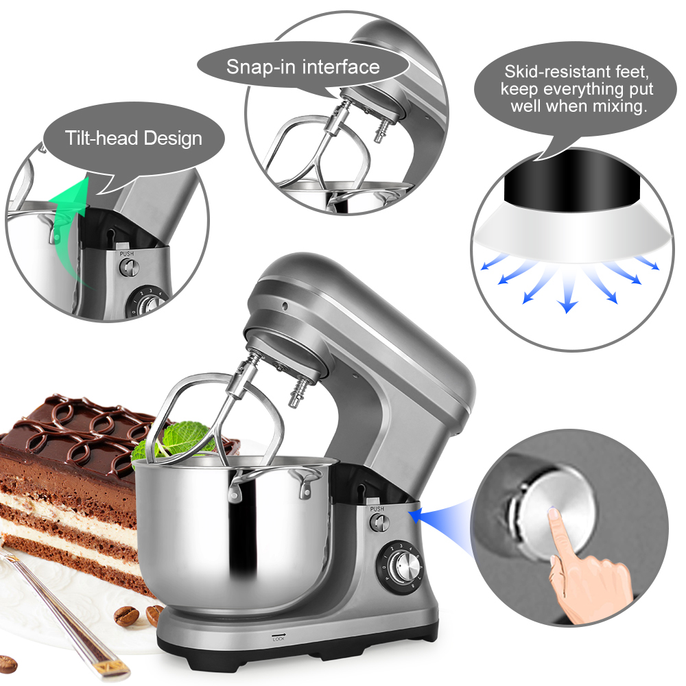 Batidora de Alimentos de Alta  - Stand Mixer Bowl reseña y precio