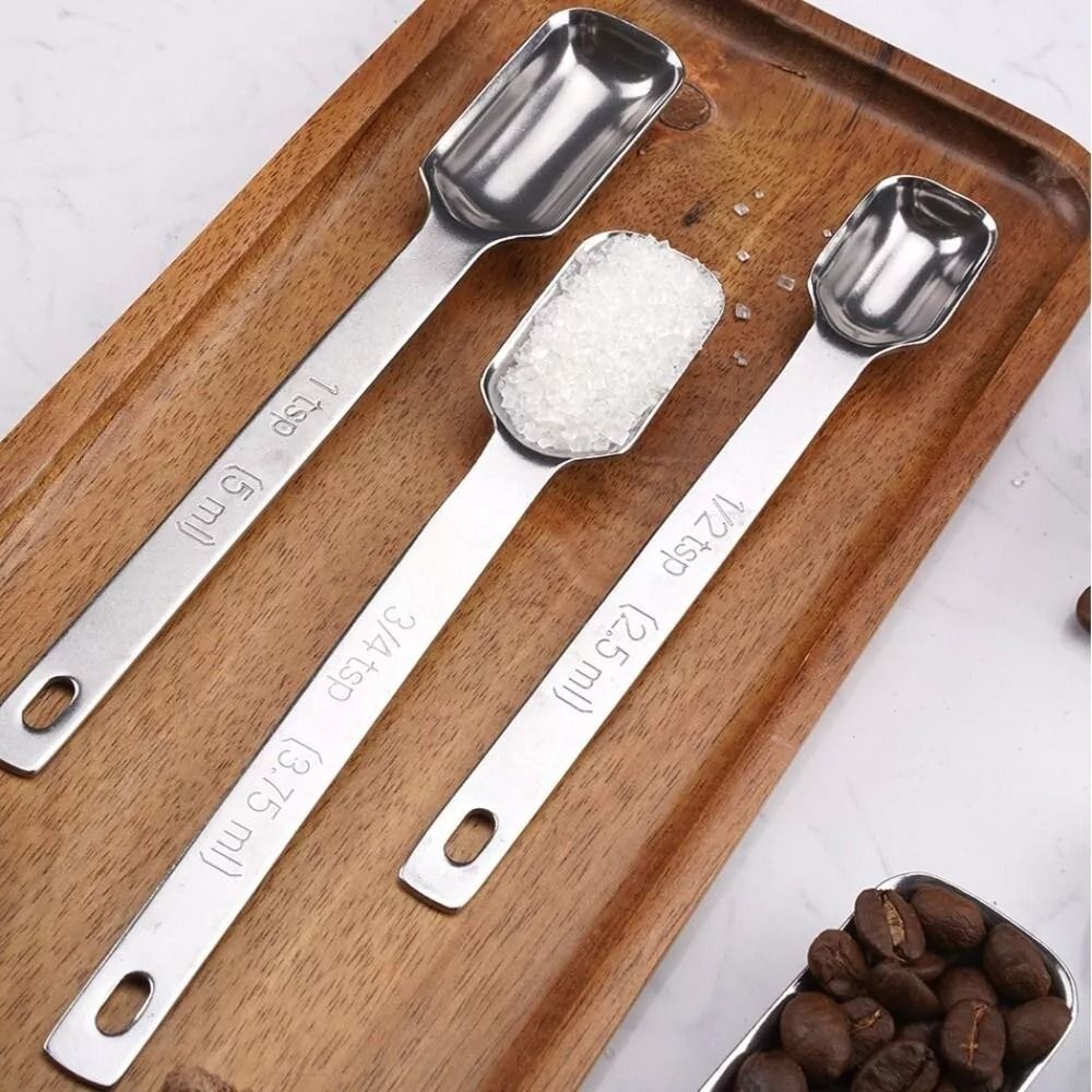Cucharas medidoras de acero in - Kitchen Baking Scale reseña y precio