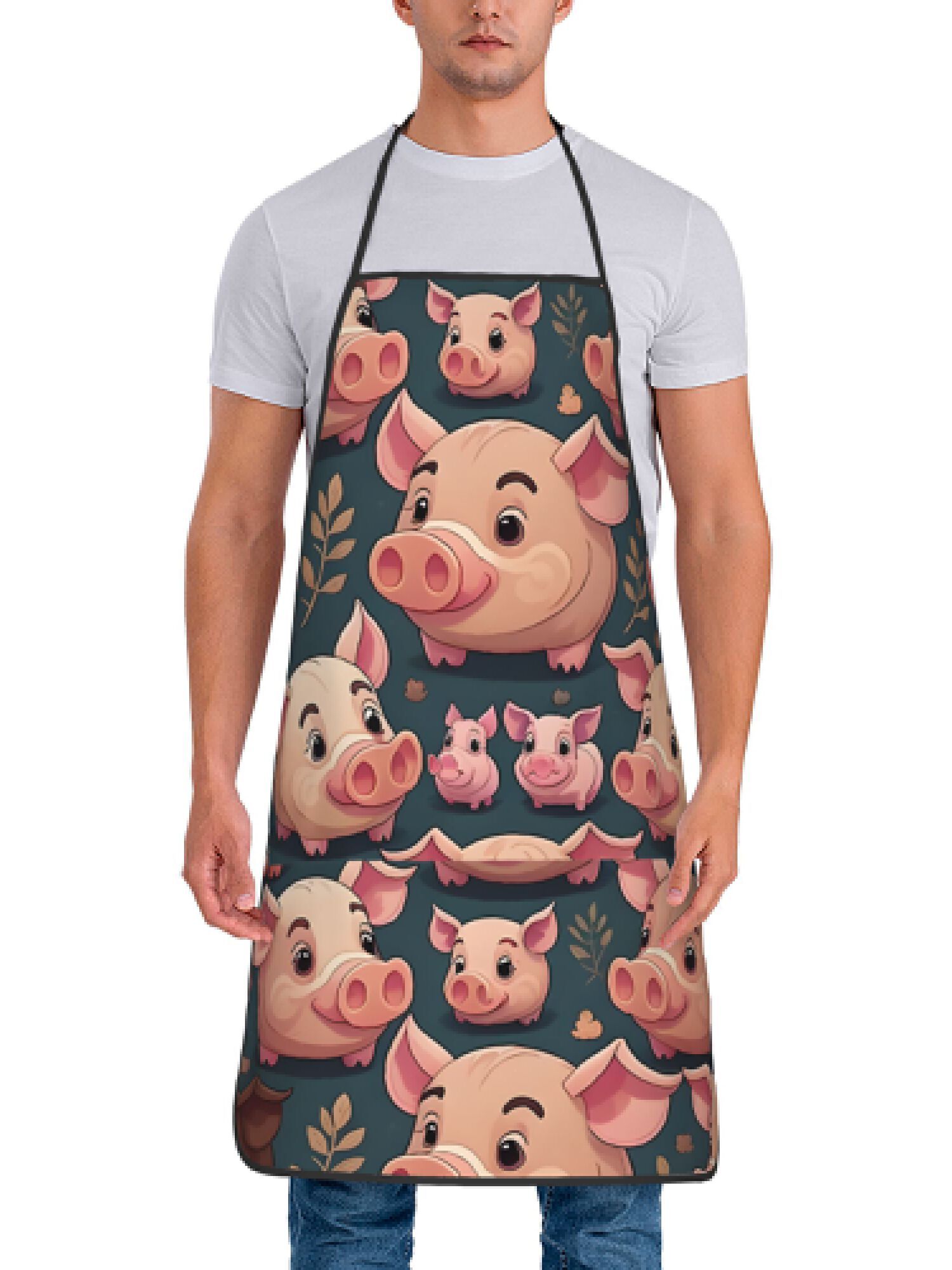 Delantal con diseño de cerdo r - Baking Kitchen Design Ideas reseña y precio