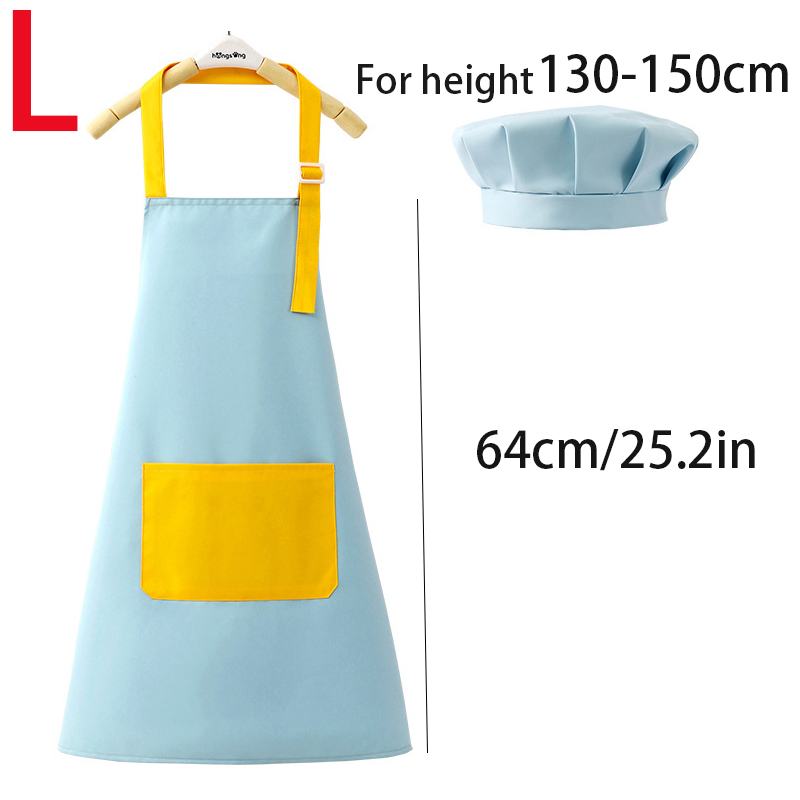 Juego de delantal y gorro de c - Baking Kitchen For Kids reseña y precio