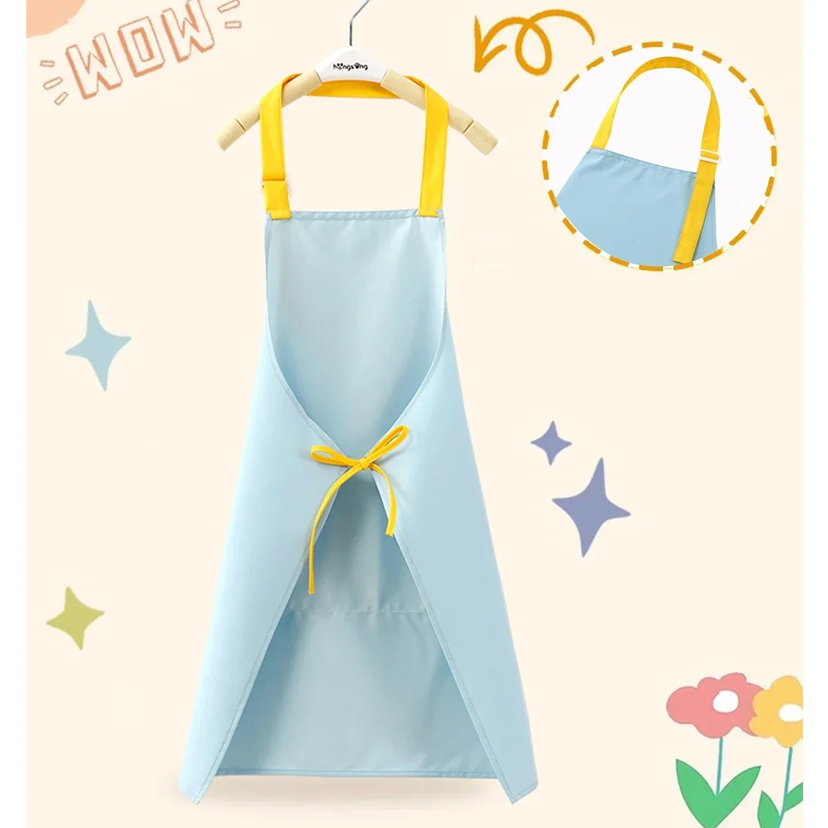 Juego de delantal y gorro de c - Baking Kitchen For Kids reseña y precio
