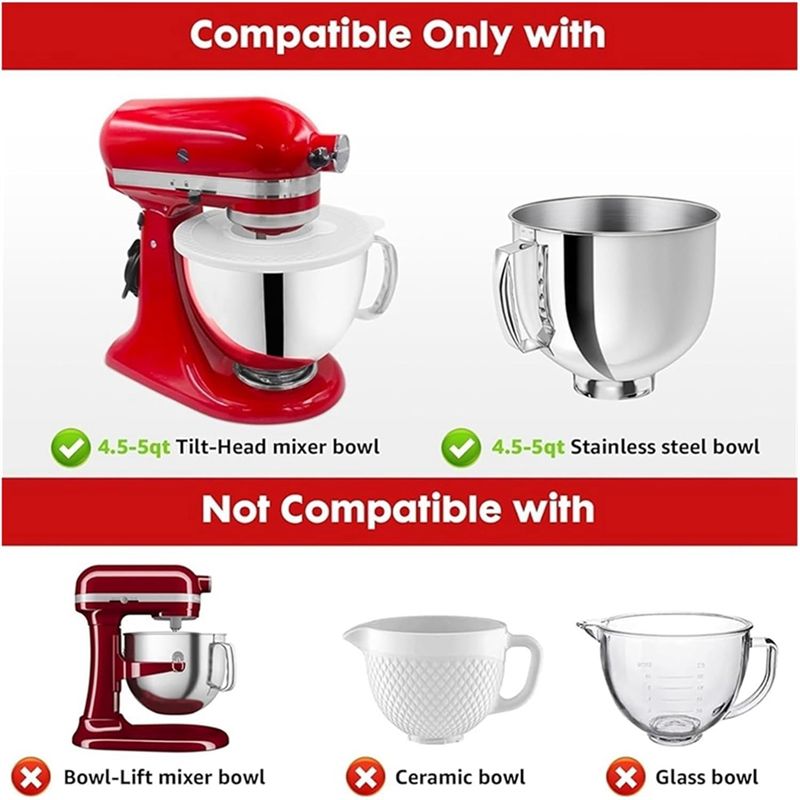 A74X - Protector Antisalpicadu - Stand Mixer Bowl reseña y precio