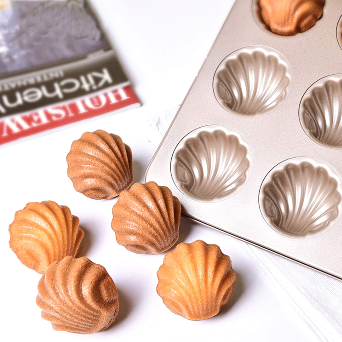 Molde Madeleine con forma de c - Kitchen Appliances For Baking reseña y precio