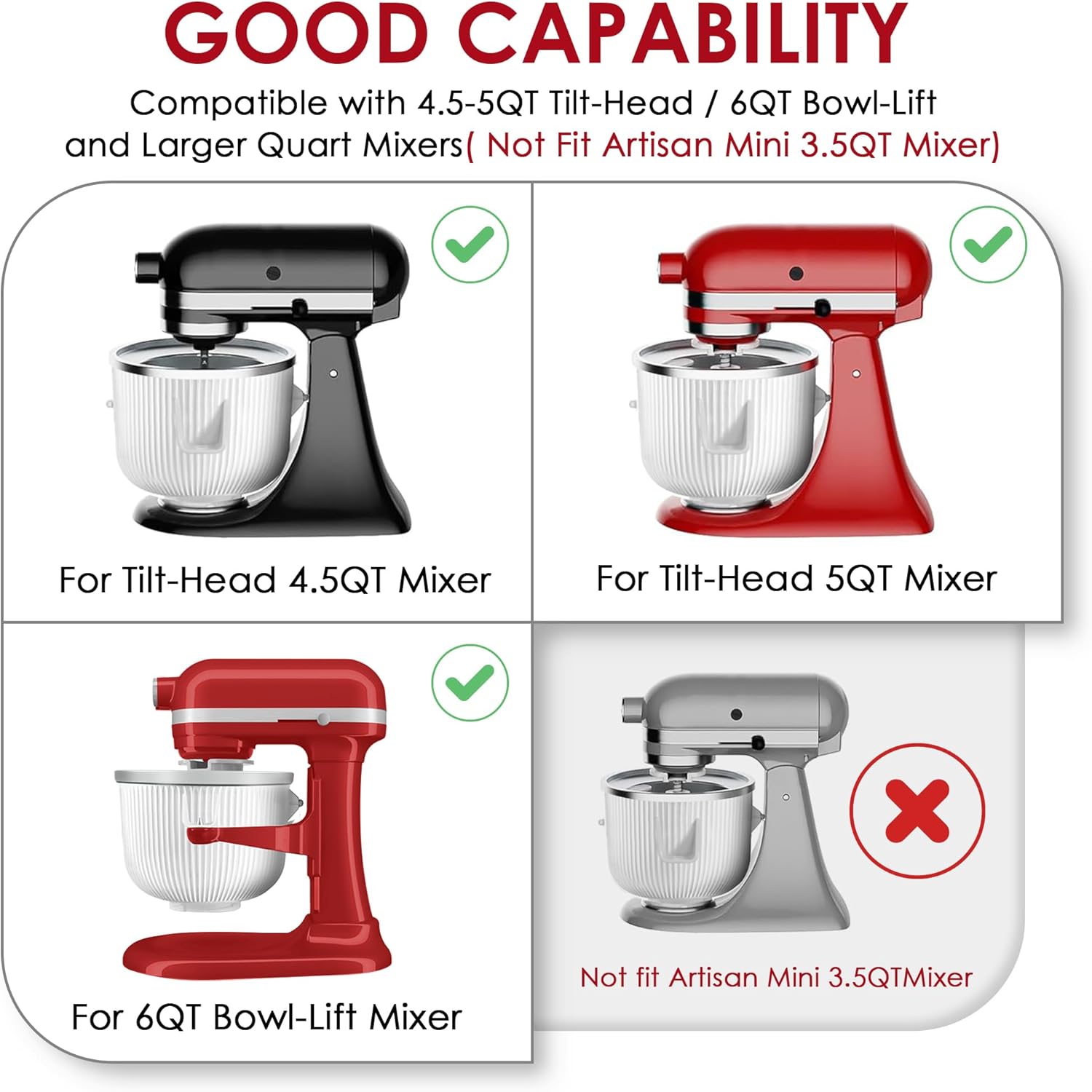 Accesorio para máquina de hela - Stand Mixer Bowl reseña y precio