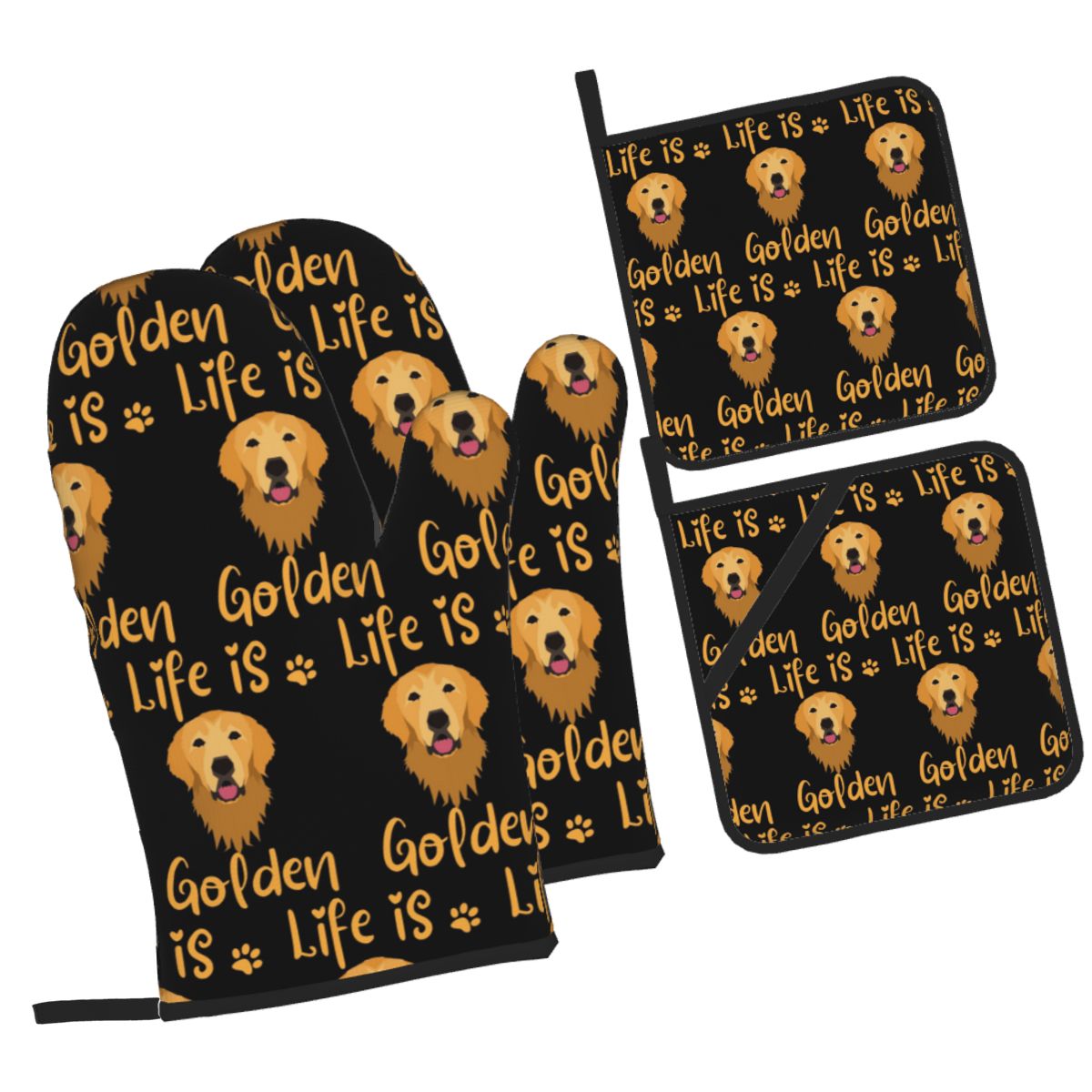 GOLDEN RETRIEVER Quote Juego d - Kitchen Baking Quotes reseña y precio